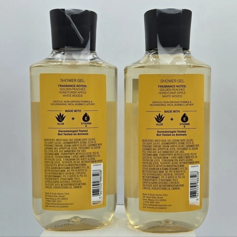 Bath & Body Works Afternoon Sunshine Shower gel 2 pack bundle